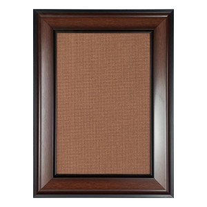 HiTechMart Dark Brown Polystyrene Photo Frame with Black Inner Border, Classic Picture Frame for Home and Office Dcor, Wall Mount and Tabletop Display(12 x 8 inch)
