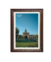 Jamia masjid, Srinagar Photo Frame, 10x14 Inches Stylish Framed Islamic wall art for Home & Office Decoration and gift for Muslims