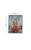 Kali Mata Laminated Photo Frame for Home Temple | Hindu Goddess Photo Laminated Frame for Puja Room | Religious Spiritual Gift | Kali Devi Picture for Worship 12x18 Inches