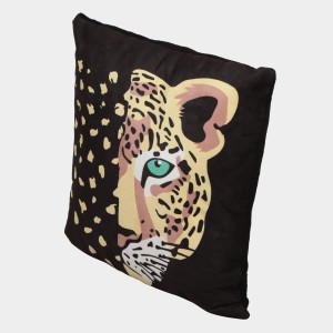 Home Beautiful Black Polyester Cushion Home Beautiful Black Polyester Cushion