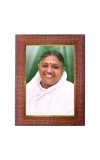 Sri Sri Ravi Shankar Photo Frame 21X25 Inch Religious Wall & Table Decor Frame | Sri Sri Ravi Shankar Spiritual Photo Frame For Home, Temple & Office (F18306X21X25)