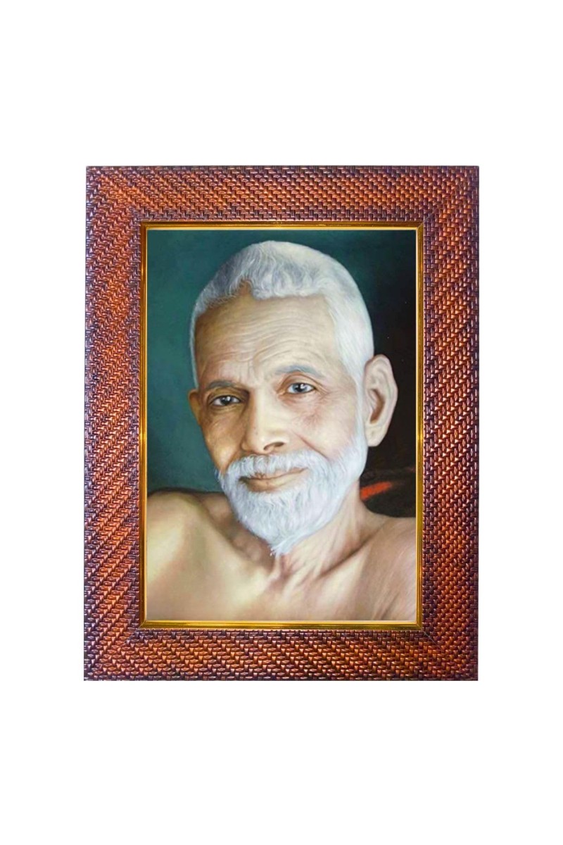 Lord Sai Baba Photo Frame Religious Wall & Table Decor Frame | Lord Sai Baba Spiritual Photo Frame For Home, Temple & Office | Decorative Hindu God & Goddess Frame (Pack Of 1) (F18282)