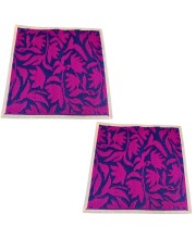 Ashan Mat – Geometric Tufted Floor Rug, Non-Slip & Bordered Finish, Stylish Floral Design Decorative Mat for Living Room, Bedroom, Entryway – Soft & Durable Indoor Carpet (Combo of 2 Multicolor)