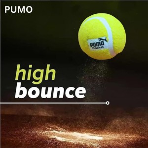 Hitech Sales - Pumo Cricket Tennis Ball | Lightweight Yellow Tennis Ball for Cricket Practice & Play | Durable and High Bounce Ball for Indoor & Outdoor Use (Medium, 1, Count) Hitech Sales - Pumo Cricket Tennis Ball | Lightweight Yellow Tennis Ball for Cricket Practice & Play | Durable and High Bounce Ball for Indoor & Outdoor Use (Medium, 1, Count)