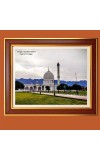 Dargah Hazratbal Shrine, Kashmir, Srinagar Photo Frame, 10x14 Inches Stylish Framed Islamic wall art for Home & Office Decoration and gift for Muslims