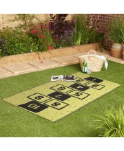 Home Beautiful Olive Green PVC Floor Mat