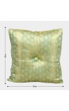 Home Beautiful Green Polyester Cushion