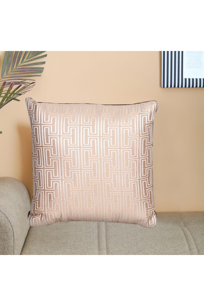 Home Beautiful Cream Polyester Cushion