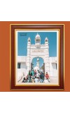 Haji Ali Dargah, Maharashtra Photo Frame, 10x14 Inches Stylish Framed Islamic wall art for Home & Office Decoration and gift for Muslims