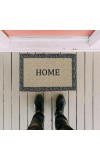 HI TECH Sales Home Coir Welcome Door Mat – Non-Slip Outdoor & Indoor Entrance Mat for Front Door, Patio, Porch, Home Decor – Easy to Clean