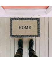 HI TECH Sales Home Coir Welcome Door Mat – Non-Slip Outdoor & Indoor Entrance Mat for Front Door, Patio, Porch, Home Decor – Easy to Clean