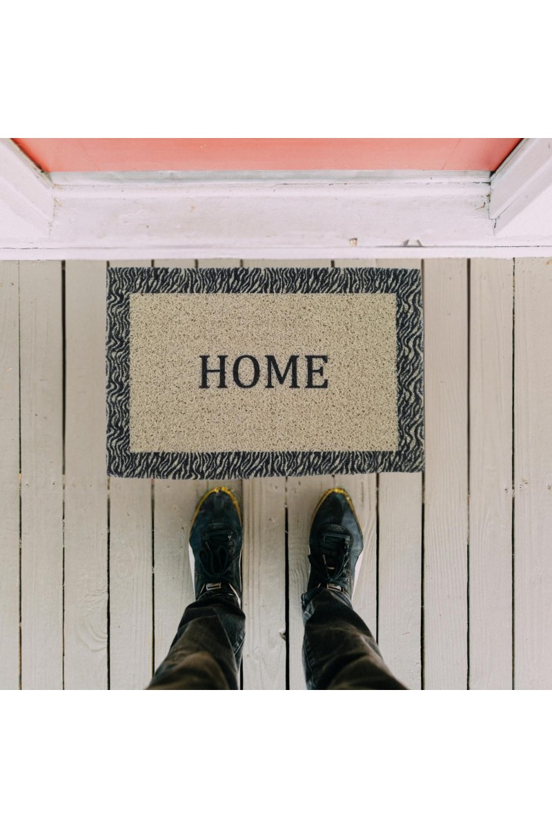 HI TECH Sales Home Coir Welcome Door Mat – Non-Slip Outdoor & Indoor Entrance Mat for Front Door, Patio, Porch, Home Decor – Easy to Clean