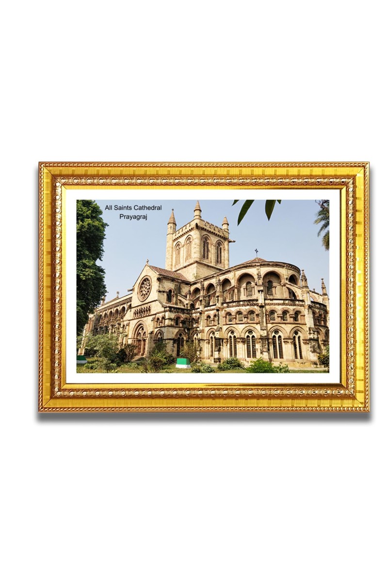 All Saints Cathedral Church Photo Frame, Beautiful Elegant Framed Wall Art of Iconic Cathedral