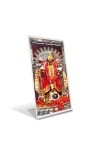 Car Desk/Table Top Maa Bhavatarini Acrylic L-Style Photo Stand - 2.5x3.5 Inches, Compact And Stylish Spiritual Display (F6711)