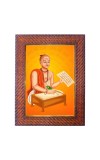 Sri Ravi Shankar Photo Frame 15X19 Inch Religious Wall & Table Decor Frame | Sri Ravi Shankar Spiritual Photo Frame For Home, Temple & Office | Decorative Hindu God & Goddess Frame (Pack Of 1) (