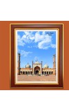 Jama Masjid, Delhi Photo Frame, 10x14 Inches Stylish Framed Islamic wall art for Home & Office Decoration and gift for Muslims