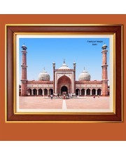 Fatehpuri Masjid, Delhi Photo Frame, 10x14 Inches Stylish Framed Islamic wall art for Home & Office Decoration and gift for Muslims