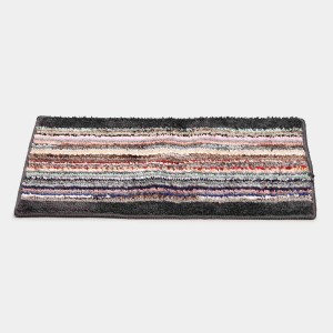 Home Beautiful Grey Polyester Door Mat Home Beautiful Grey Polyester Door Mat
