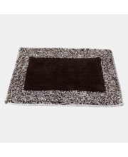 Home Beautiful Anti-Skid Brown Polyester Cotton Door Mat
