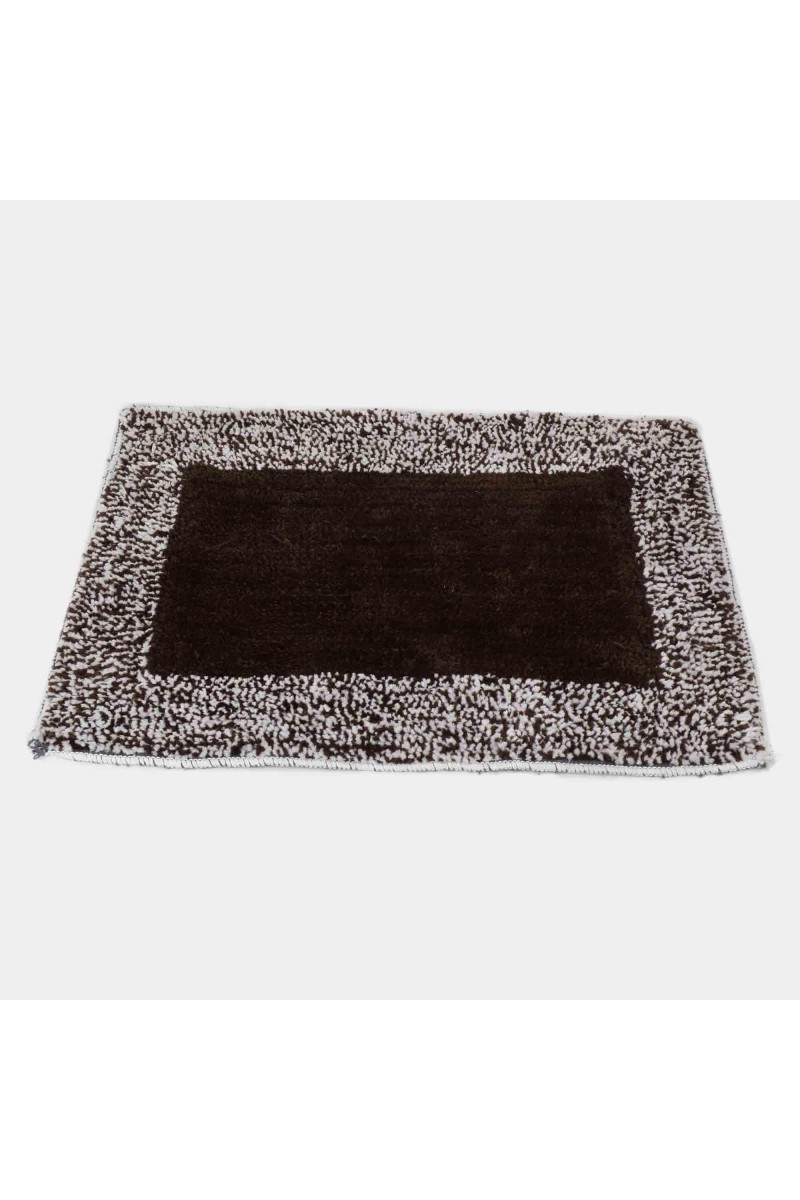 Home Beautiful Anti-Skid Brown Polyester Cotton Door Mat