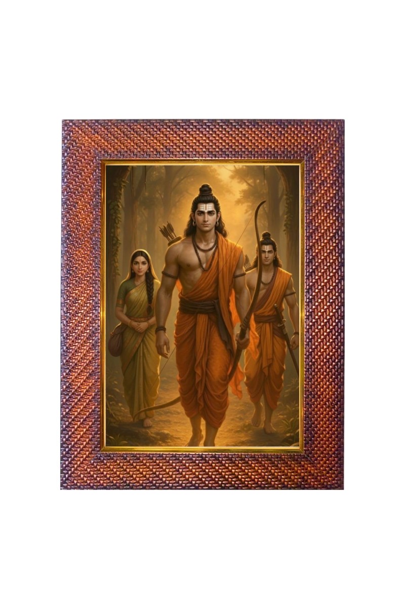Lord Shravana Photo Frame Religious Wall & Table Decor Frame | Lord Shravana Spiritual Photo Frame For Home, Temple & Office | Decorative Hindu God & Goddess Frame (Pack Of 1) (F18176)