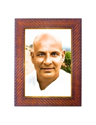 Swami Sivananda Photo Frame 10x14 Inch Religious Wall & Table Decor Frame | Swami Sivananda Spiritual Photo Frame For Home, Temple & Office | Decorative Hindu God & Goddess Frame (Pack Of 1) (F184