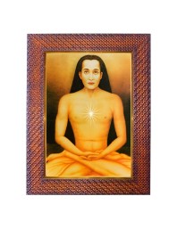 Ramakrishna Paramahansa Photo Frame 13X17 Inch Religious Wall & Table Decor Frame | Ramakrishna Paramahansa Spiritual Photo Frame For Home, Temple & Office | Decorative Hindu God & Goddess Frame (