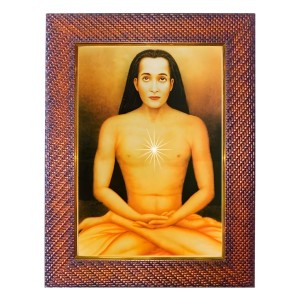 Ramakrishna Paramahansa Photo Frame 13X17 Inch Religious Wall & Table Decor Frame | Ramakrishna Paramahansa Spiritual Photo Frame For Home, Temple & Office | Decorative Hindu God & Goddess Frame (