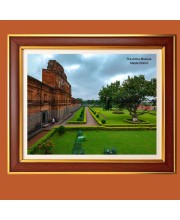 The Adina Mosque in Malda District Photo Frame, 10x14 Inches Stylish Framed Islamic wall art for Home & Office Decoration and gift for Muslims