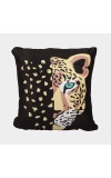 Home Beautiful Black Polyester Cushion