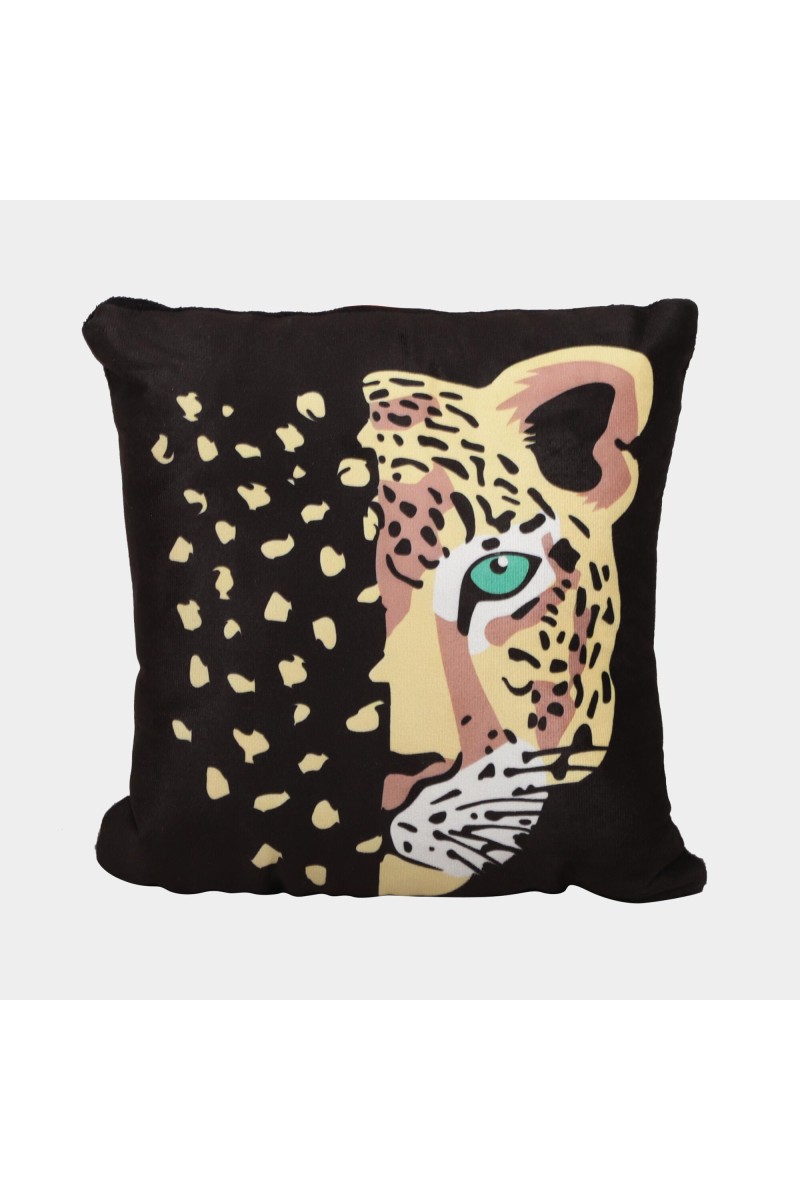 Home Beautiful Black Polyester Cushion