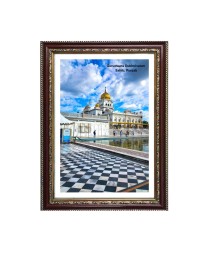 Gurudwara Gurudwara Dukhnivaran, Punjab Photo Frame 10x14 Inch | Spiritual Wall decoration for Home & Office | | Gift for Sikh Punjabi