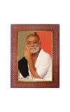 Ramna Mahrshri Photo Frame Religious Wall & Table Decor Frame | Ramna Mahrshri Spiritual Photo Frame For Home, Temple & Office | Decorative Hindu God & Goddess Frame (Pack Of 1) (F18403