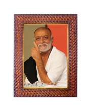 Ramna Mahrshri Photo Frame Religious Wall & Table Decor Frame | Ramna Mahrshri Spiritual Photo Frame For Home, Temple & Office | Decorative Hindu God & Goddess Frame (Pack Of 1) (F18403