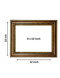 Hi Tech Sales Kamdhenu Cow with Shivling Photo Frame for wall/table, Study & living room, gifts (10 x 12)