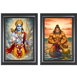 Set of 2 Black Photo Frames for Wall & Table Décor – Sleek Modern Empty Picture Frames for Home & Office, Display Portrait or Landscape Orientation (2, 22x18)