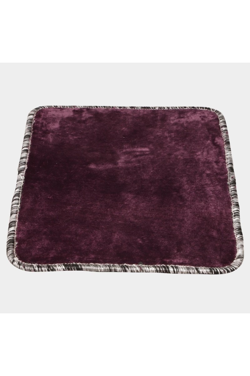 Home Beautiful Purple Polyester Door Mat