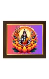 Hitech Sales | Lord Shiva Photo Frame - Perfect for Home Décor, Pooja Room, and Gifts - Size: 10x12 inch.