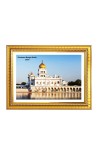 Gurudwara Gurdwara Bangla Sahib, New Delhi Photo Frame 10x14 Inch | Spiritual Wall decoration for Home & Office | | Gift for Sikh Punjabi