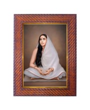 Saint Kabir Photo Frame 13X17 Inch Religious Wall & Table Decor Frame | Saint Kabir Spiritual Photo Frame For Home, Temple & Office | Decorative Hindu God & Goddess Frame (Pack Of 1) (F18271)
