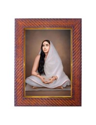 Saint Kabir Photo Frame Religious Wall & Table Decor Frame | Saint Kabir Spiritual Photo Frame For Home, Temple & Office | Decorative Hindu God & Goddess Frame (Pack Of 1) (F18271)