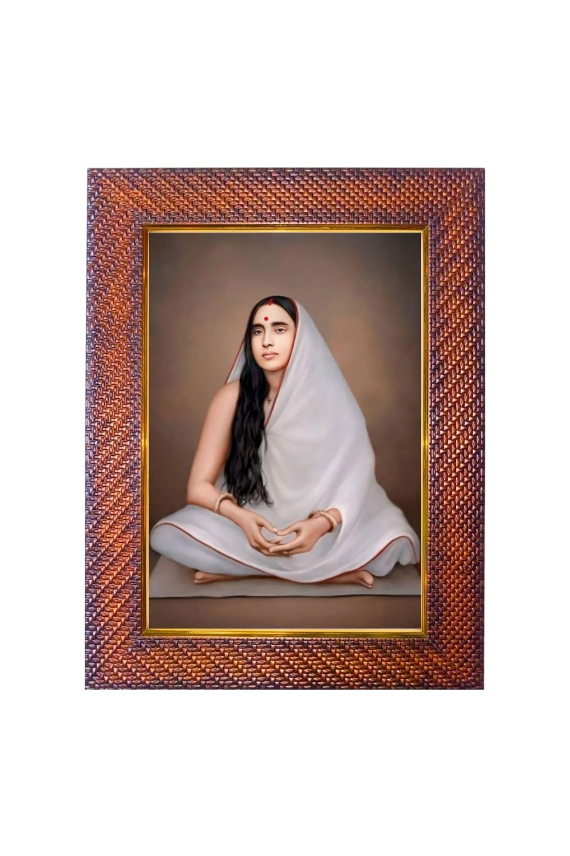Saint Kabir Photo Frame 19X23 Inch Religious Wall & Table Decor Frame | Saint Kabir Spiritual Photo Frame For Home, Temple & Office | Decorative Hindu God & Goddess Frame (Pack Of 1) (F18271)