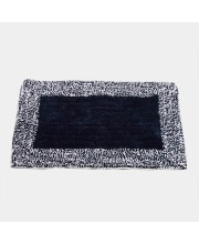 Home Beautiful Anti-Skid Blue Polyester Door Mat
