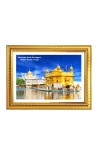 Gurudwara Harminder Sahib Gurudwara, Golden Temple, Punjab Photo Frame 10x14 Inch | Spiritual Wall decoration for Home & Office | | Gift for Sikh Punjabi
