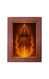 Lord Kubera Photo Frame 17X21 Inch Religious Wall & Table Decor Frame | Lord Kubera Spiritual Photo Frame For Home, Temple & Office | Decorative Hindu God & Goddess Frame (Pack Of 1) (F18362)