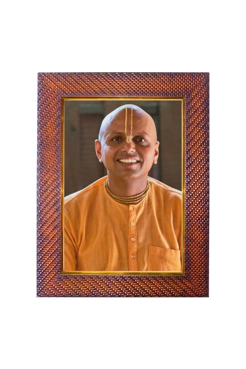Acharya Prashant Photo Frame 13X17 Inch Religious Wall & Table Decor Frame | Acharya Prashant Spiritual Photo Frame For Home, Temple & Office (F18321X13X17)