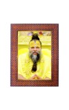 Adi Shankaracharya Photo Frame 15X19 Inch Religious Wall & Table Decor Frame | Adi Shankaracharya Spiritual Photo Frame For Home, Temple & Office (F18322X15X19)