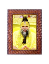Adi Shankaracharya Photo Frame 15X19 Inch Religious Wall & Table Decor Frame | Adi Shankaracharya Spiritual Photo Frame For Home, Temple & Office (F18322X15X19)