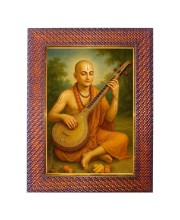 Saint Tukaram Photo Frame 13X17 Inch Religious Wall & Table Decor Frame | Saint Tukaram Spiritual Photo Frame For Home, Temple & Office | Decorative Hindu God & Goddess Frame (Pack Of 1) (F18409)