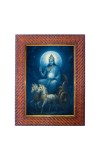 Lord Ayyapan Photo Frame Religious Wall & Table Decor Frame | Lord Ayyapan Spiritual Photo Frame For Home, Temple & Office | Decorative Hindu God & Goddess Frame (Pack Of 1) (F18213)